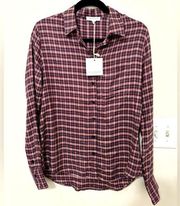 NWT beach lunch lounge Button Down