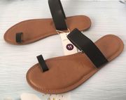 Black Sandals, Size 11