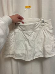 White Pace Rival Skirt