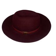 Lucky Brand Maroon Wool Hat OS