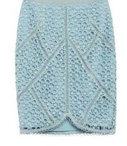 GRELYIN Marisa Crochet Pencil Skirt