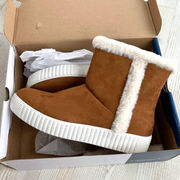 𝅺NEW AriZona Jolene Fur Lined Winter‎ Boots | Cognac 9.5