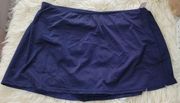 Real Comfort by Chadwicks Size 14 Swim Skirt Bottoms Navy