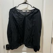 Black Levi’s Blouse Size Large