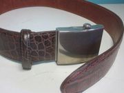 Joan & David  Vintage Calfskin Leather Belt S