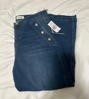 cropped jeans