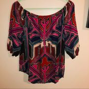 Tart Bold Colors, 3/4 sleeve blouse top