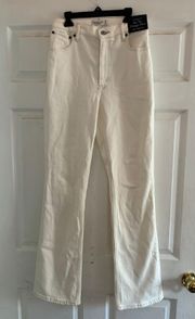Curve Love White 70s Flares