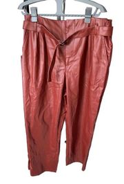 Faux Leather Pants 