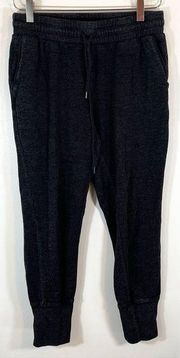 Aritzia Wilfred Free Dark Grey High Rise Drawstring Jogger Sweatpants Size Small