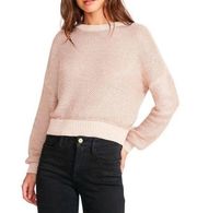 BB Dakota by Steve Madden Heat is On Sweater Cream Champagne Cropped Sweater