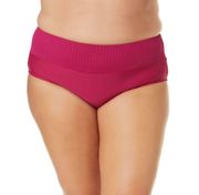 Womens  High Waisted Swim Bottoms with Tummy Control, Plus 4X - New!