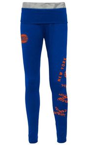 Outerstuff NBA Girls Elastic Heart Leggings New York Knicks Juniors Size M 7/9