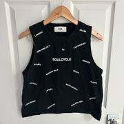 Soulcycle‎ Cropped Cotton Tank