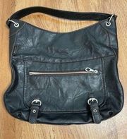 Relic shoulder black purse