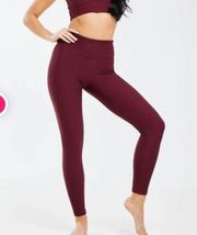 Maroon Leggings