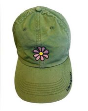 Life Is Good Hat Women’s Sunflower Green Strapback Cap