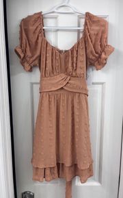 Tan Dress