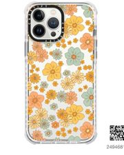 CASETiFY iPhone 13 Pro Max Floral Retro Case