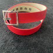 women’s red belt. M/L