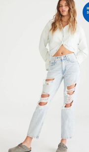 High Wasted Mom Jeans