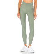 Strut This Kendall Ankle Pant Leggings Sage Rib One Size