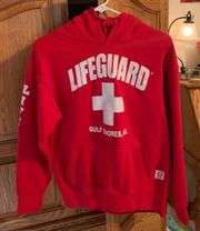 Lifeguard Lifegaurd Red Hoodie