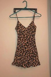 Leopard Romper