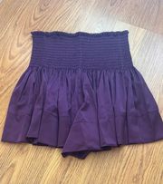 purple swing shorts