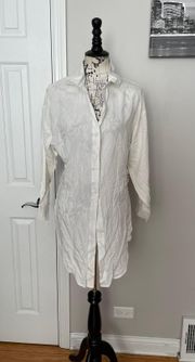 NWT Bishop + Young High Low Tie shirt