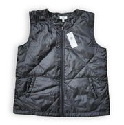 🆕️ Black Quilted Puffer Vest, Women's S/M [NWT!]