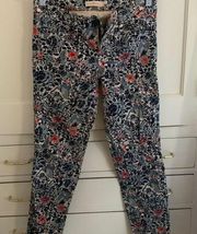 Tory Burch butterfly and floral pants