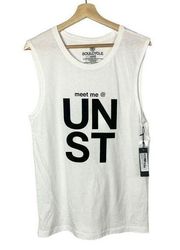Soul Cycle Meet Me At Call Letter UNST Unisex Tank Top S
