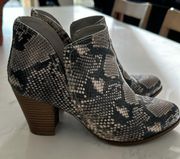 Fergalicious by Fergie Charley Snakeskin Bootie