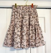 Amaryllis Floral Skirt 