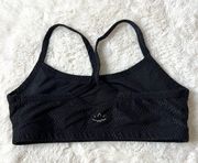 Beyond Yoga Black Snakeskin Scoop Neck Sports Bra