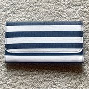 Kut From The Kloth Striped Wallet White Black