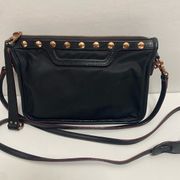 MZ Wallace Studded Rose Gold Purse Crossbody