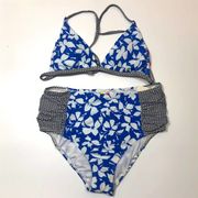 Raisins Santa Barbara high waist 2 piece swimsuit Medium