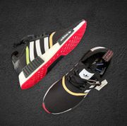 Adidas New  NMD R1 J Black White