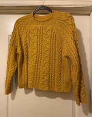 Mustard Yellow Sweater