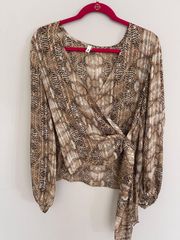 Snakeskin Top