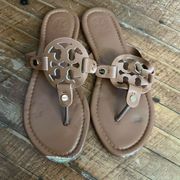 Tory Burch Miller brown strappy size 9 sandals