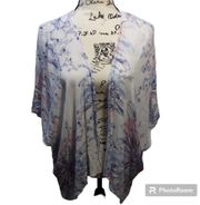 Aeropostale Light weight Floral Burst Cover Up Cardigan Size OS