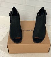 Black Suede Booties