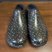 Western chief woman’s sz 9 Dazzling Dots Clog