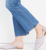 Slingback Mules in Lilac