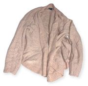 Rue21 pink cozy open side cardigan