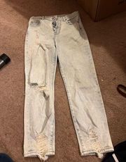 7 for all mankind high waist Josephina distressed jeans 27