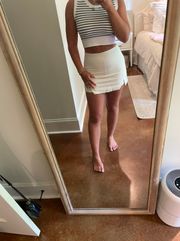 Cut Out Mini Skort